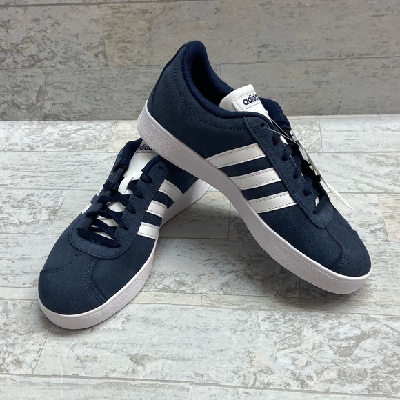 Adidas VL Court 2.0 Navy Blue - Picture 3 of 8